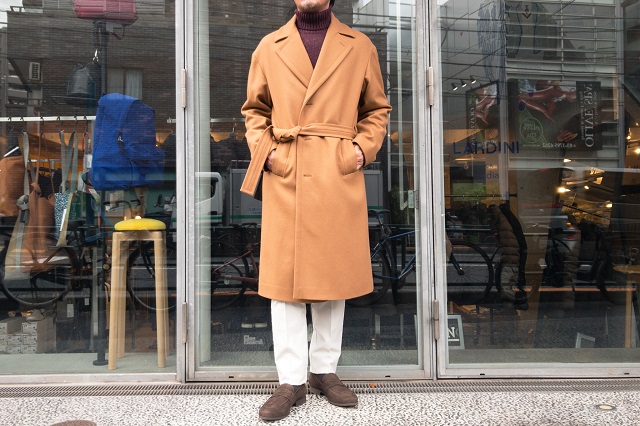 apc コート ベルテッドコート チェスターコート-