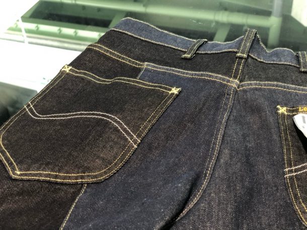 narifuri × Lee ストレッチ101Z　サイクルデニムパンツ　ヒップ補強