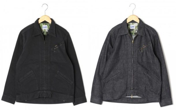 narifuri×Lee 高耐久ストレッチデニムワークブルゾン91-B