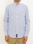 Buttowndown Shirt: Saxe Check Buttowndown Shirt: Saxe Check
