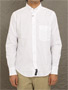 Buttowndown Shirt: White Buttowndown Shirt: White