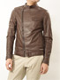 Bassett Walker Sheepskin Rider's Blouson: Brown Bassett Walker Sheepskin Rider's Blouson: Brown