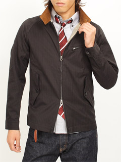 Silk Casual Stripe Necktie: Burgundy Silk Casual Stripe Necktie: Burgundy