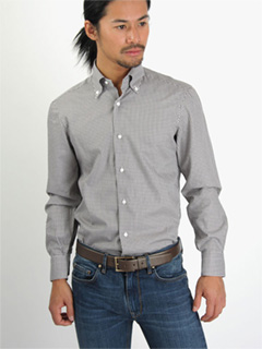 Barba Gingham BD Shirt Barba Gingham BD Shirt