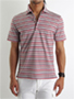コットン(綿)のニットカーディガンを集めてみました: Herion (Bradford) Stripe Polo Shirt コットン(綿)のニットカーディガンを集めてみました: Herion (Bradford) Stripe Polo Shirt