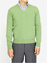 ウール、カシミアのクルーネック、Vネック、ヘンリーネックのセーターを集めてみました: Della Ciana Wool V-neck Rib Sweater ウール、カシミアのクルーネック、Vネック、ヘンリーネックのセーターを集めてみました: Della Ciana Wool V-neck Rib Sweater