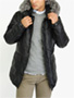 ダウンジャケット、ダウンベストを集めてみました: 14 bis Leather Down Jacket Long