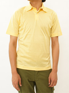 Barker Black Polo Shirt: Yellow Barker Black Polo Shirt: Yellow