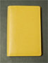 Camille Fournet Card Case Yellow Camille Fournet Card Case Yellow