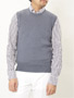�j�b�g�x�X�g���W�߂Ă݂܂���: 301 (Trecento Uno) Cotton Crewneck Sweater Vest