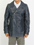 Pコート(ピーコート)を集めてみました: Diamond Geezer Leather Pea Coat Pコート(ピーコート)を集めてみました: Diamond Geezer Leather Pea Coat