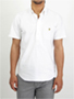 Diamond Geezer Oxford BD Polo White Diamond Geezer Oxford BD Polo White