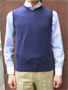 ニットベストを集めてみました: Ondata Cotton Cashmere Sweater Vest ニットベストを集めてみました: Ondata Cotton Cashmere Sweater Vest