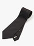 Ondata Herringbone Silk Tie: Black Ondata Herringbone Silk Tie: Black