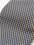 Ondata Gingham Silk Tie: Blue Ondata Gingham Silk Tie: Blue