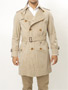 トレンチコートを集めてみました: Dico Washed Cotton Gabardine Trench Coat トレンチコートを集めてみました: Dico Washed Cotton Gabardine Trench Coat