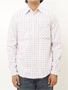 Cotton Flannel CPO Shirt 08SO-011: Tattersall White / Navy / Brown / Pink Cotton Flannel CPO Shirt 08SO-011: Tattersall White / Navy / Brown / Pink
