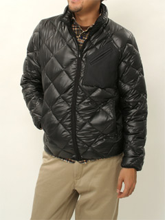 camphor Down Jacket CP-801: Black camphor Down Jacket CP-801: Black