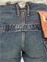 Buckle Back Denim Pants 23SP-21A: Dark Worn Buckle Back Denim Pants 23SP-21A: Dark Worn