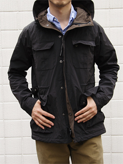 Studio Oribe Mountain Parka Black