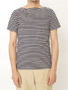 �^�u���C�h�j���[�X�̃|���V���c�AT�V���c�A�X�E�F�b�g�p�[�J�[�A�J�b�g�\�[: Tabloid News Stripe Boat Neck Tee 19271956