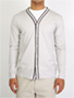 Tabloid News Mercerized Cotton Jersey Cardigan 18172804 Tabloid News Mercerized Cotton Jersey Cardigan 18172804
