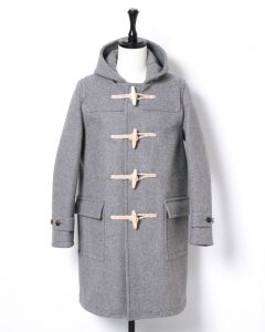 Auralee Heavy Melton Duffle Coat A6AC01HM: Olive Auralee Heavy Melton Duffle Coat A6AC01HM: Olive
