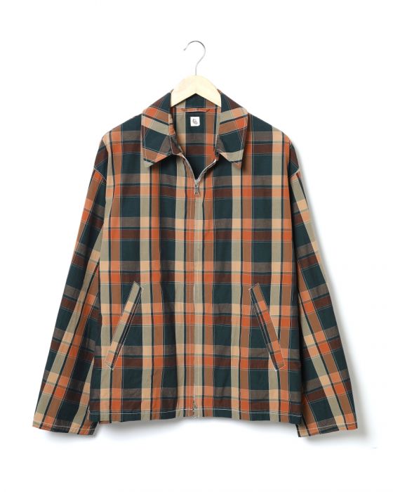 Kaptain Sunshine Multicolored Check Drizzler Jacket KS8SJK08