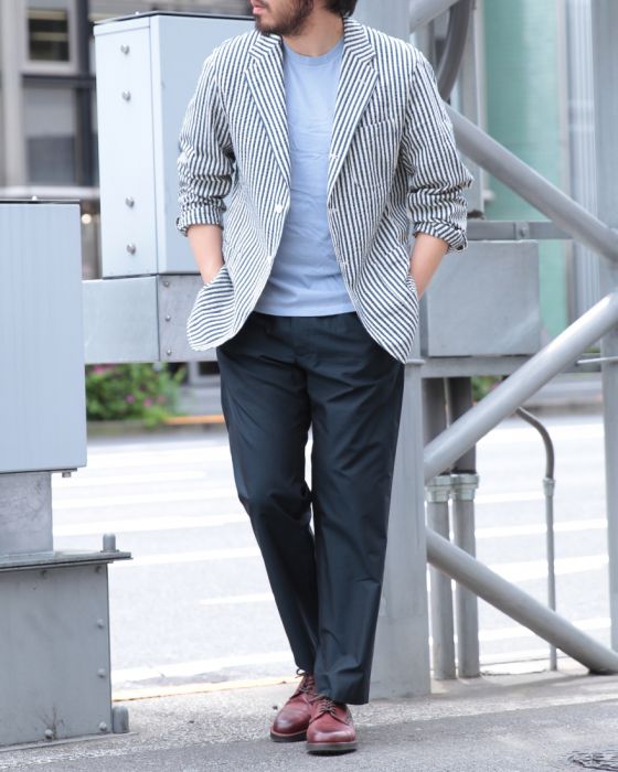 KAPTAIN SUNSHINE（キャプテンサンシャイン） 【Fieldwrap Jacket/Single＜Finx Cotton×Silk Seersucker＞】