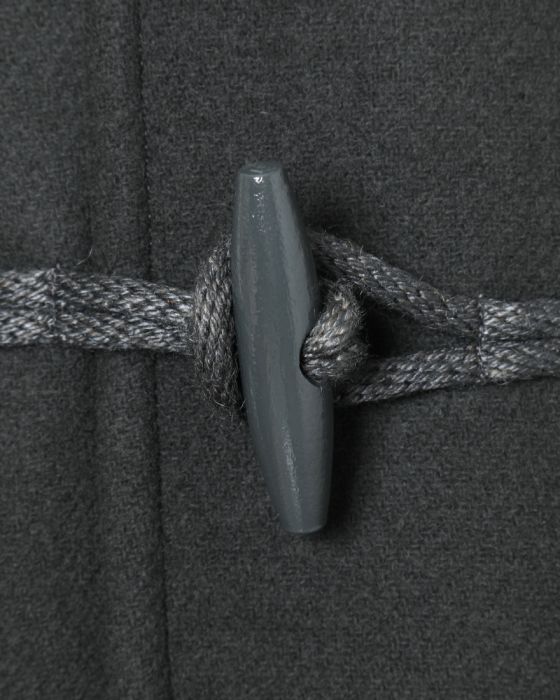 Auralee Heavy Melton Duffle Coat A7AC01HM: Ink Black Auralee Heavy Melton Duffle Coat A7AC01HM: Ink Black