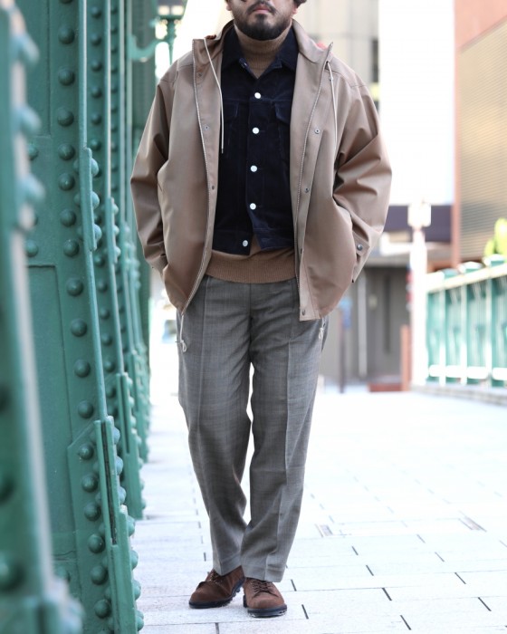 Kaptain Sunshine Wide Rider's Jacket KS8FJK09: Light Grey Kaptain Sunshine Wide Rider's Jacket KS8FJK09: Light Grey