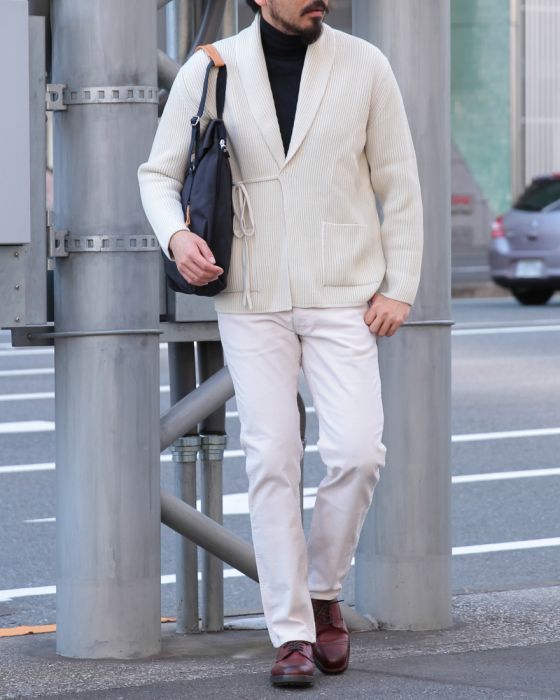 AURALEE（オーラリー） スーパーファインウールリブニットガウン