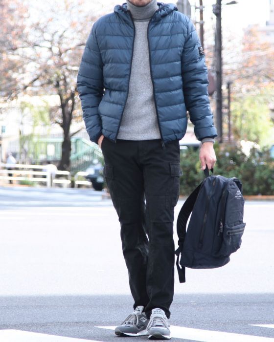 フーデッドダウンジャケット【ASPN DOWN JACKET MAN】