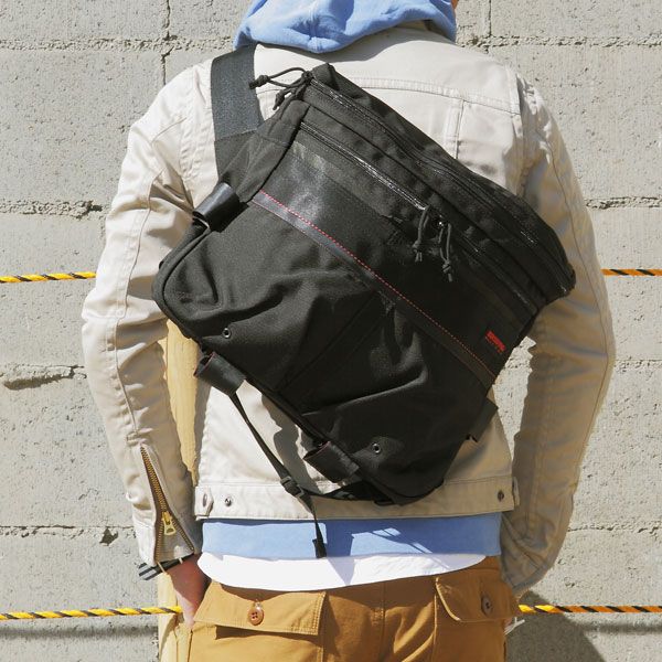 BRIEFING ショルダーバッグ DUNE S MW BLACK BRIEFING ブリーフィング