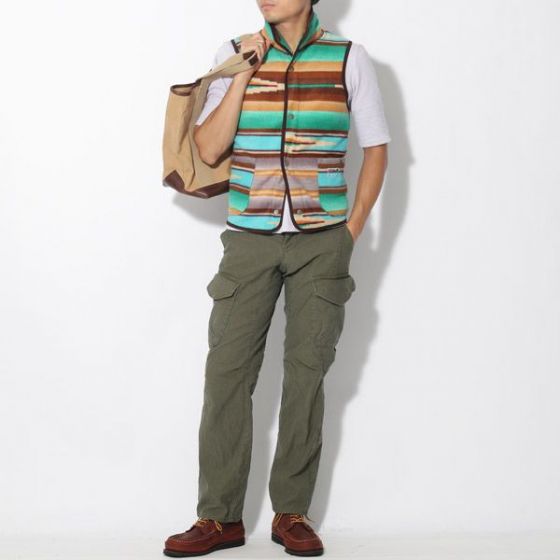 SUNNY SPORTSiTj[X|[cj NATIVE FLEECE VEST