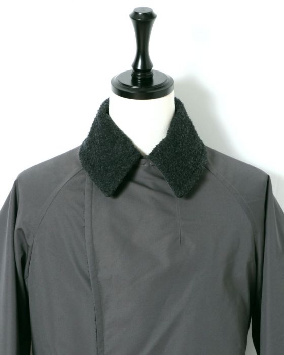 Comoli Tielocken Coat 15F-04002: Grey Comoli Tielocken Coat 15F-04002: Grey