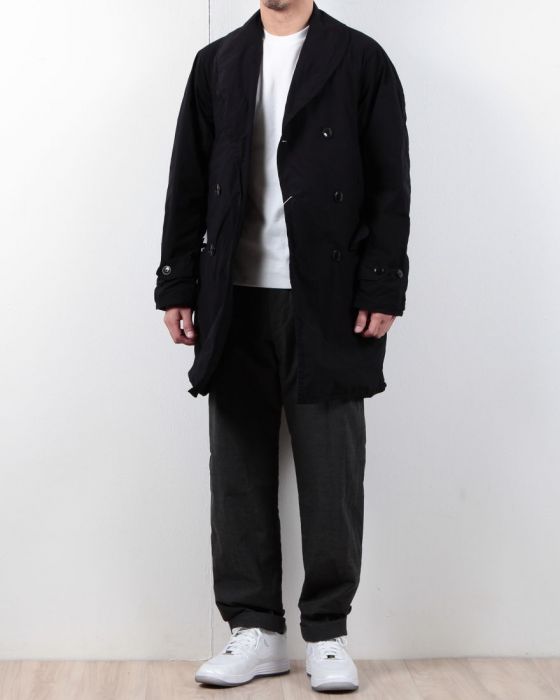Comoli Mackinaw Coat 15S-04004: Navy