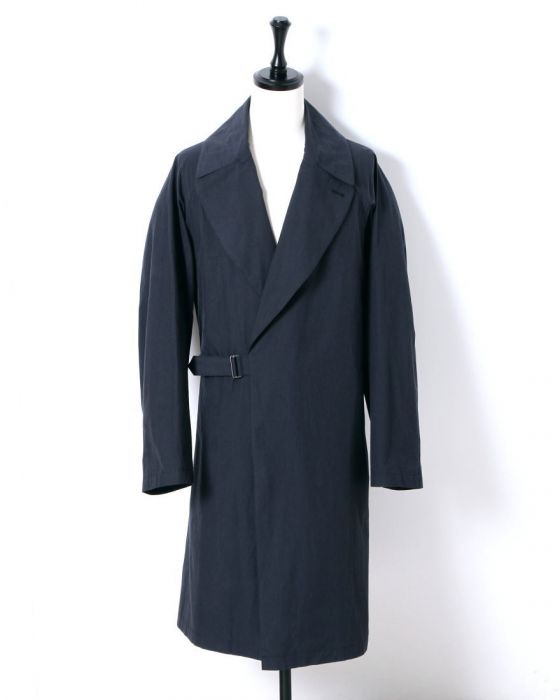 Comoli Tielocken Coat I01-04003: Navy Comoli Tielocken Coat I01-04003: Navy