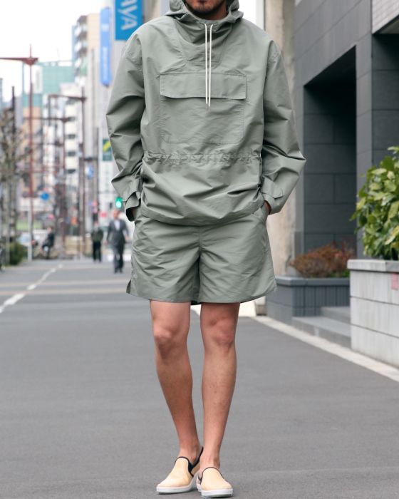 AURALEE（オーラリー） プルオーバーフーデッドパーカー【FINX POLYESTER PULLOVER HOODIE】