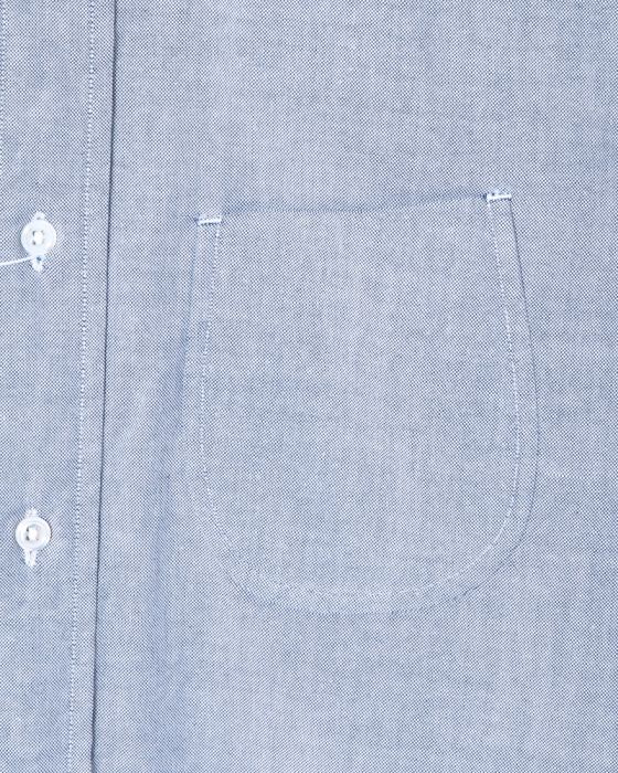 Hand Room B.D. Shirt 8061-1101: Blue Hand Room B.D. Shirt 8061-1101: Blue