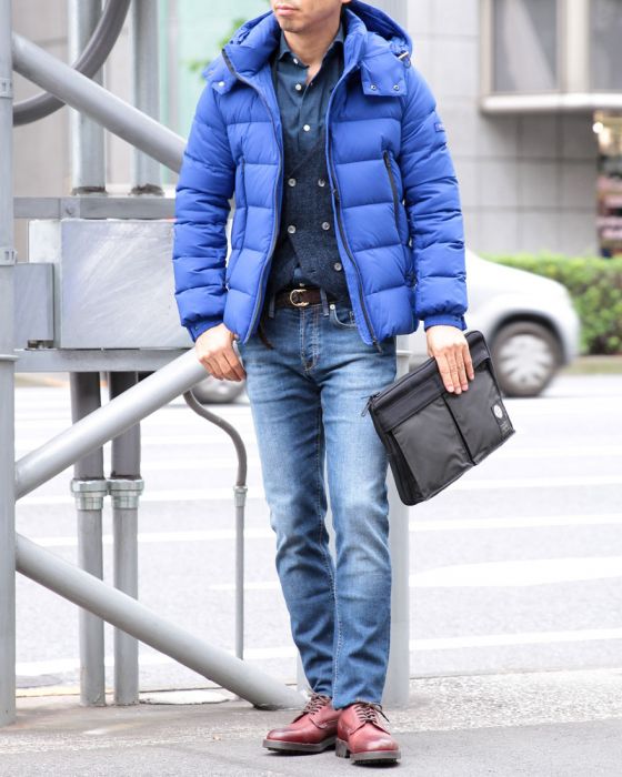 TATRAS（タトラス） ストレッチナイロン止水ジップダウンブルゾン【BORBORE】