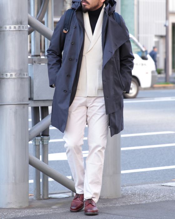 Norwegian Rain（ノルウェイジャンレイン） ダブルブレステッドコート【DOUBLE BREASTED】