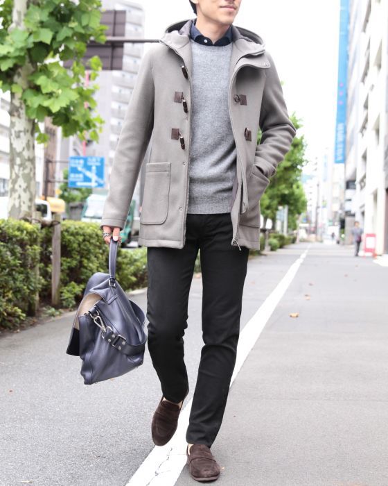 HERNO（ヘルノ） 中綿Thermore入り ラナウールハーフダッフルコート