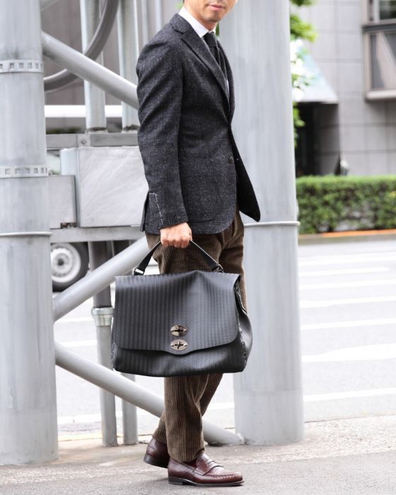 ZANELLATO（ザネラート） ブランディン型押し ポスティーナL【POSTINA L】