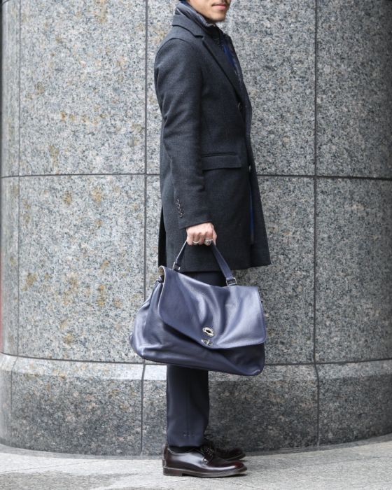 ZANELLATO（ザネラート） グレインレザー2WAYバッグ【POSTINA L】