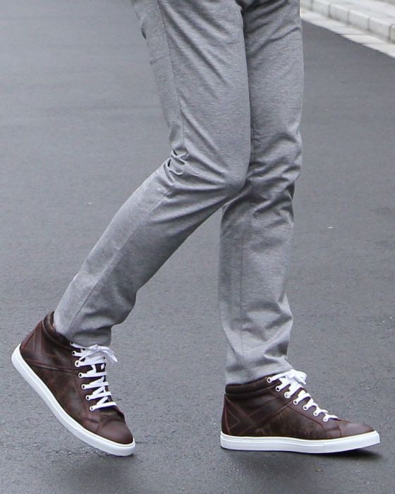 TATRAS（タトラス） レザーミドルカットスニーカー（スリットレザー）【JUVENTAS】