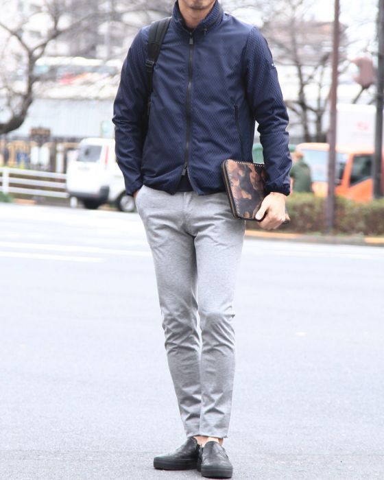 TATRAS（タトラス） ジャガードヘリンボーン リバーシブルパッカブルブルゾン【SELE】