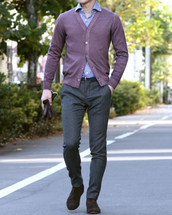 Cruciani（クルチアーニ） リブカーディガン