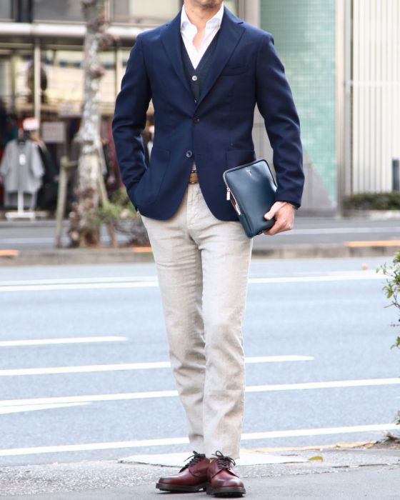 SERAPIAN（セラピアン） 型押しレザー クラッチバッグ