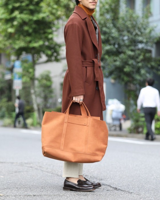 zattu（ザッツ） マイクロファイバースエードビッグトートバッグ【MAC TO-TO】